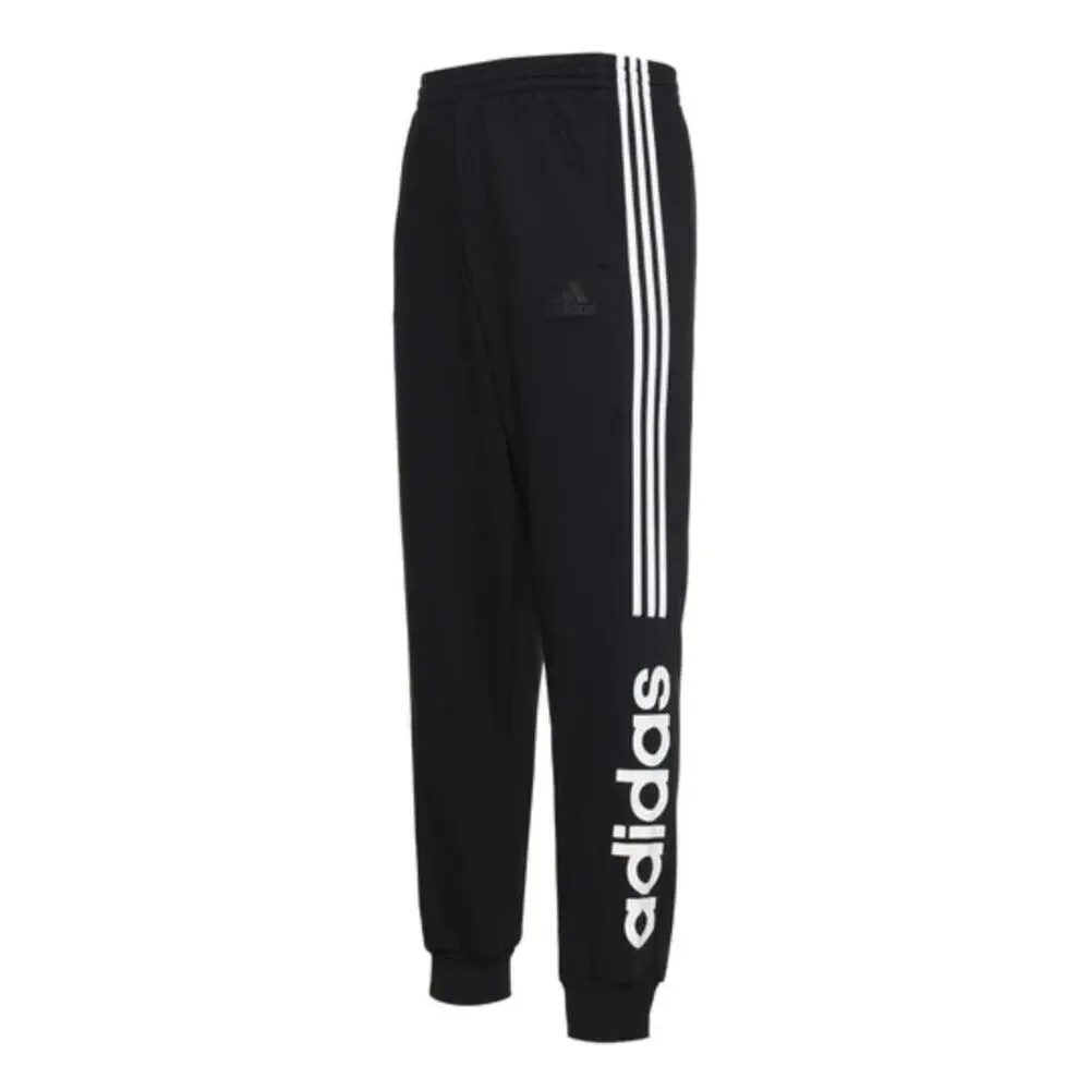 adidas Warm Windproof Loose Casual Sports Trousers Men's Black GD5473 Pants‎